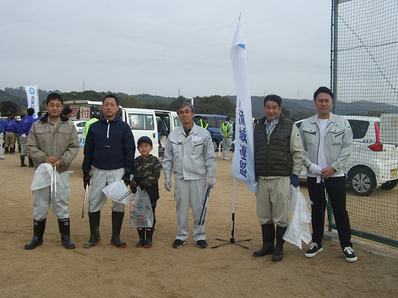 高梁川クリーン一斉活動